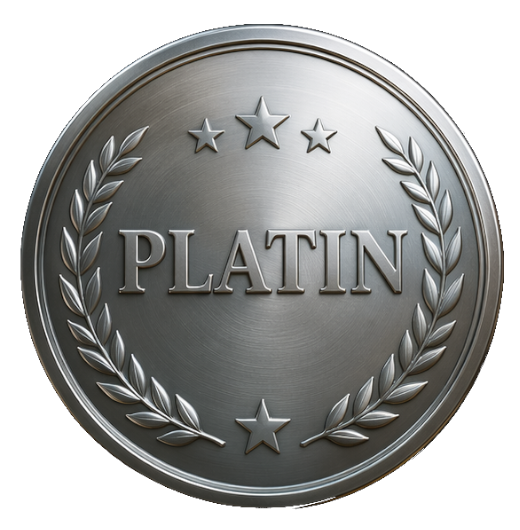 Medaille Platin
