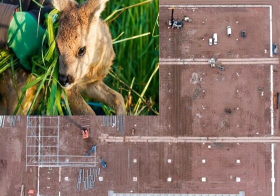 Rehkitzrettung und Baustellenaufnahmen als Nebenbeschäftigung et infra Nürnberg